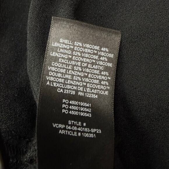 Wilfred Bellow Jumpsuit Black Size 4 - Picture 7 of 10